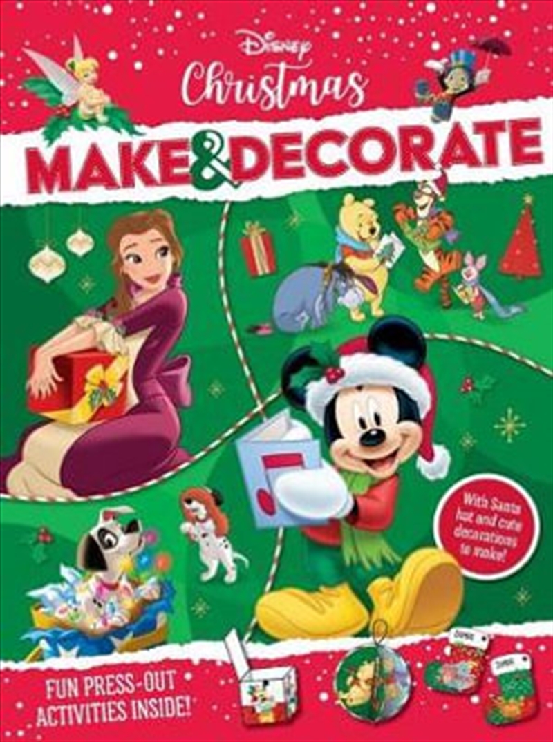 Disney Christmas: Make & Decorate/Product Detail/Kids Activity Books