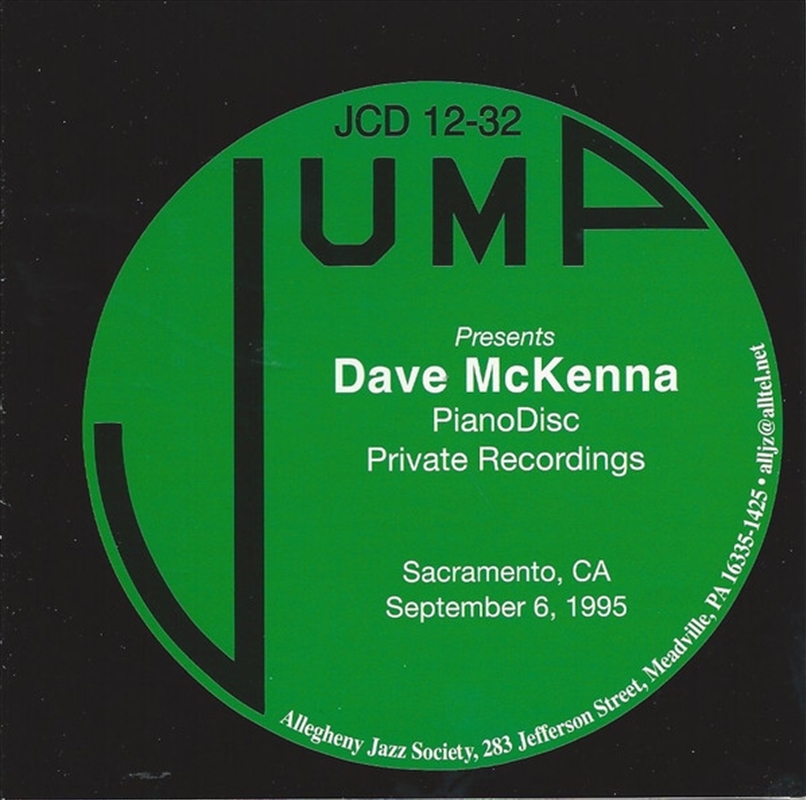 Pianodisc Private Recordings/Product Detail/Jazz