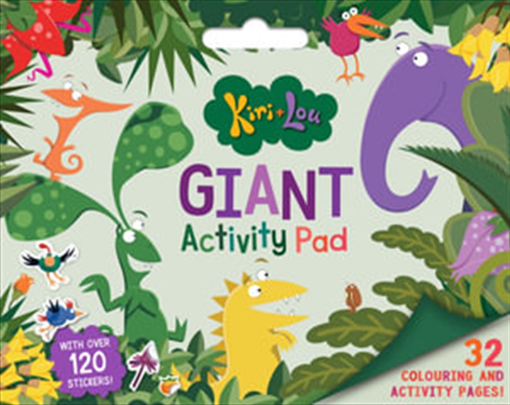 Kiri And Lou Giant Activity Pad/Product Detail/Kids Activity Books