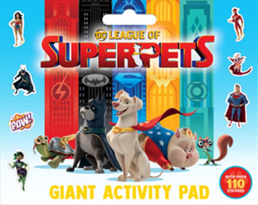 League Of Super Pets Giant Activity Pad/Product Detail/Kids Activity Books