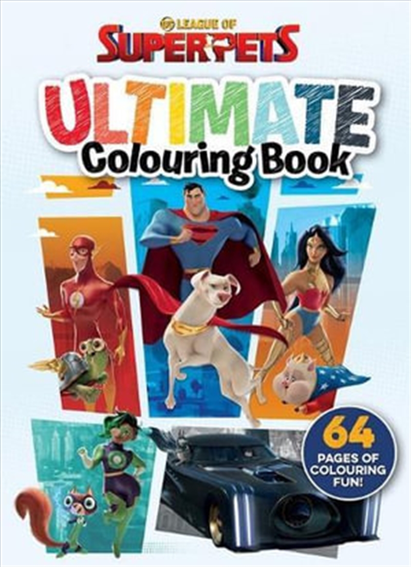 League Of Super Pets Ultimate Colouring Book/Product Detail/Kids Activity Books
