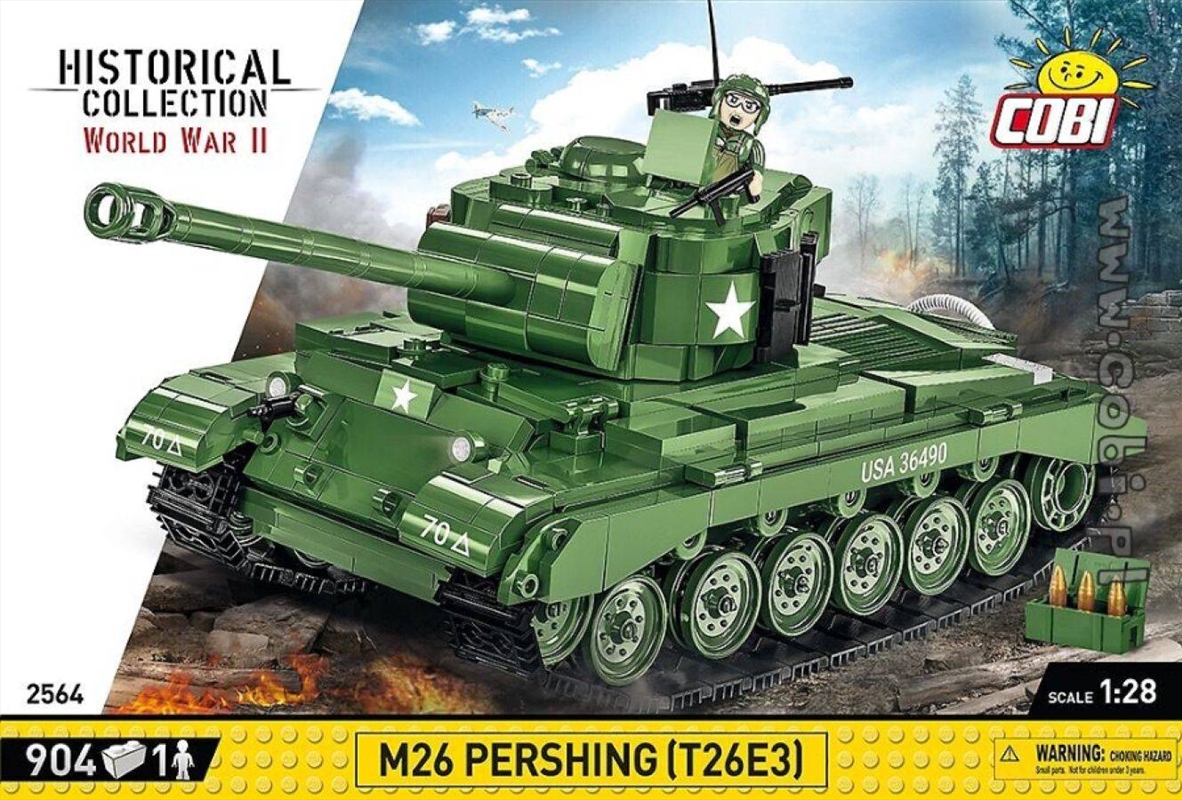 WW2 - M26 Pershing T26E3 904 pcs/Product Detail/Figurines