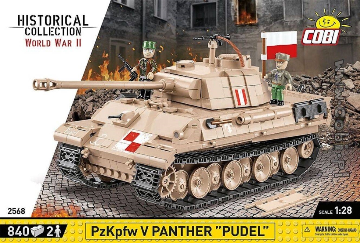 WW2 - Pzkpfw v Panther "Pudel" 840 pcs/Product Detail/Figurines