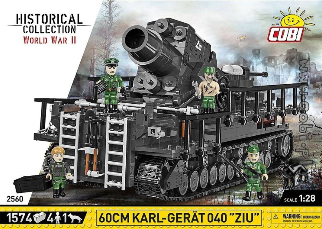 WW2 - 60cm Karl-Great 040 Ziu 1574 pcs/Product Detail/Figurines