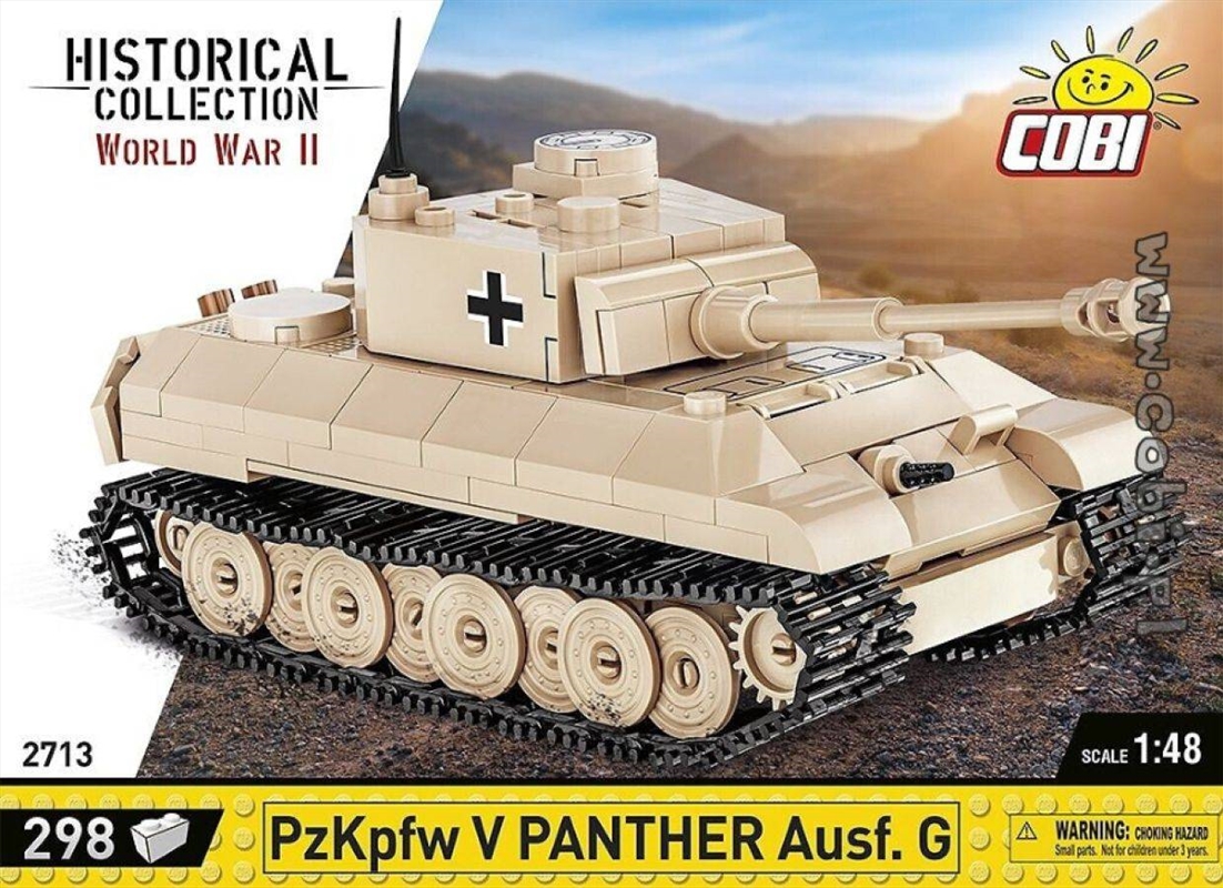 WW2 - Panzer v Panther Ausf.G 298 pcs/Product Detail/Figurines