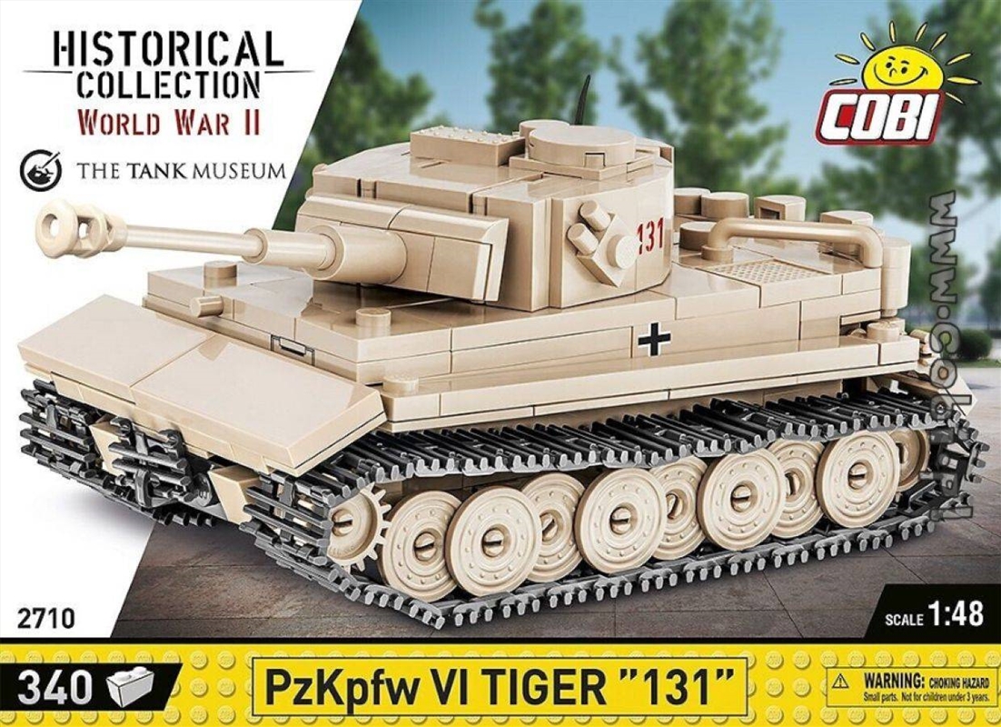 WW2 - Pzkpfw VI Tiger "131" 340 pcs/Product Detail/Figurines