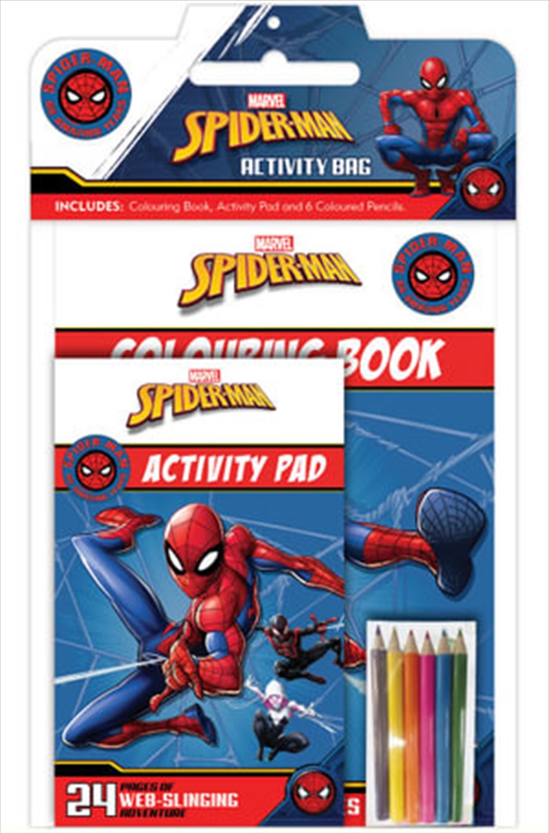 Spiderman 60th Anniversary: Activity Bag/Product Detail/Kids Activity Books