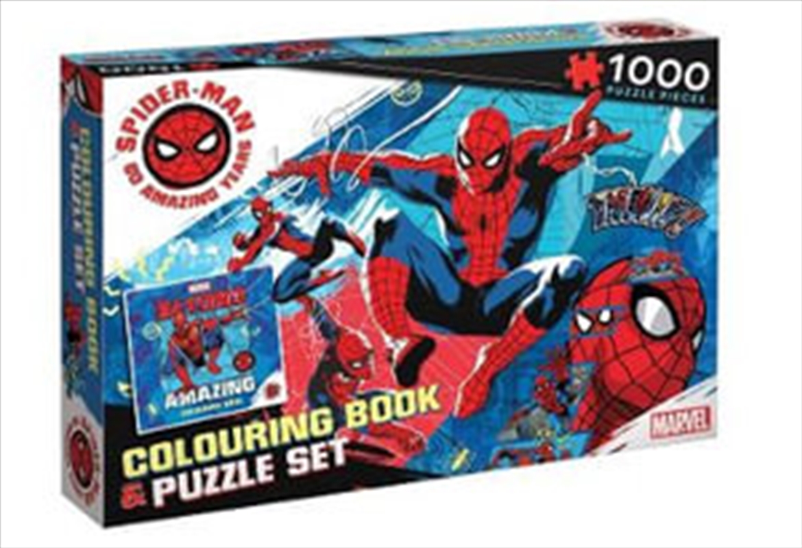 Spiderman 60th Anniversary: Puzzle & Colouring Pad/Product Detail/Kids Activity Books