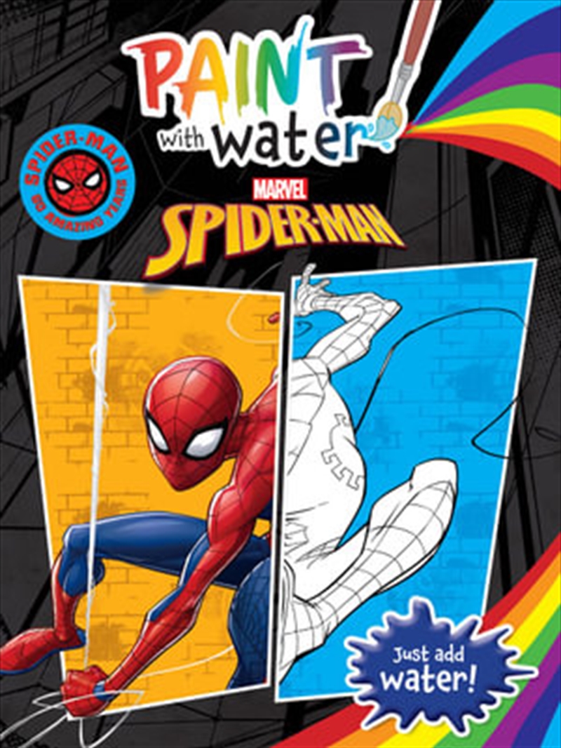 Spiderman 60th Anniversary: Paint With Water/Product Detail/Kids Activity Books
