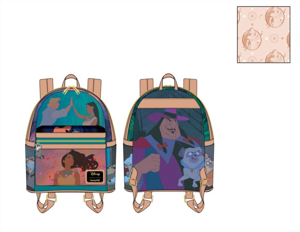 Loungefly Pocahontas - Princess Scene Mini Backpack/Product Detail/Bags