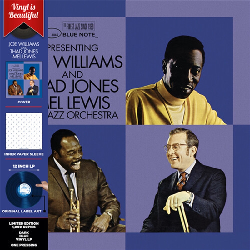 Presenting Joe Williams & Thad Jones/Mel Lewis The/Product Detail/Blues