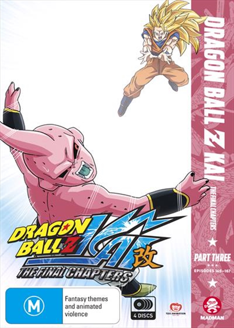 Dragon Ball Z Kai - The Final Chapters - Part 3 - Eps 145-167/Product Detail/Anime