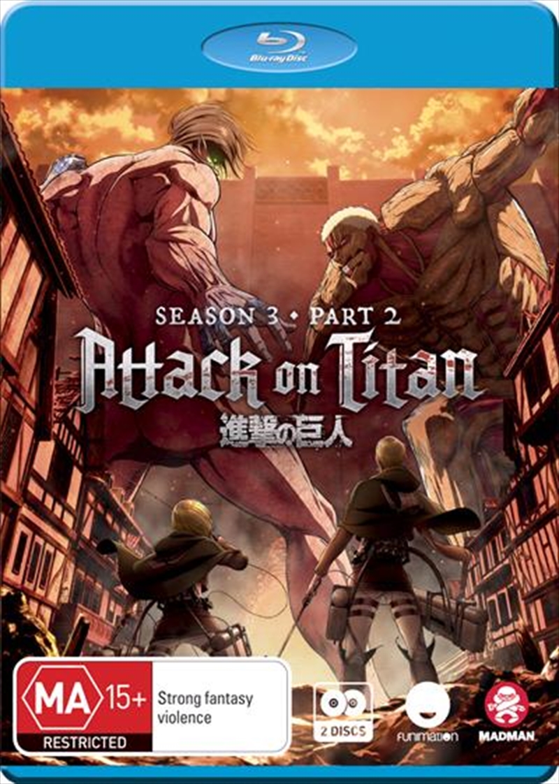 Attack On Titan - Season 3 - Part 2 - Eps 50-59/Product Detail/Anime