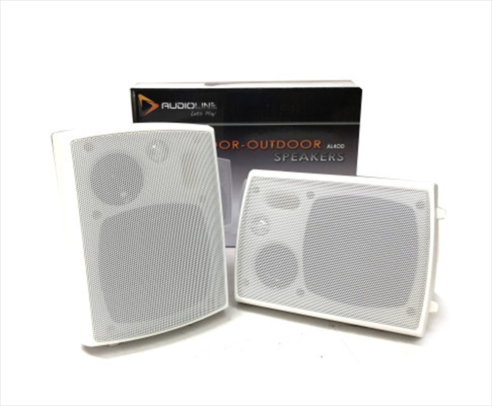 New Audioline Indoor Outdoor Speaker Pair 3-Way/Product Detail/Speakers