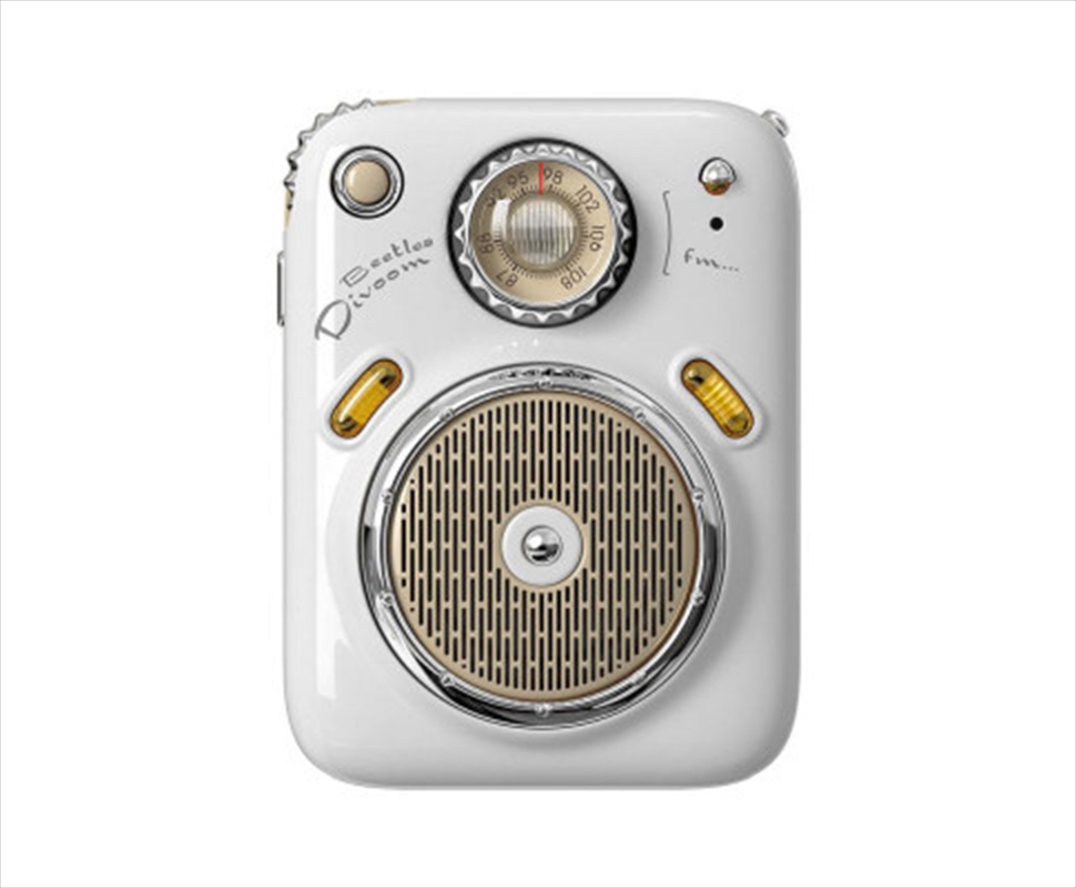 DIVOOM Beetle FM Speaker White/Product Detail/Speakers