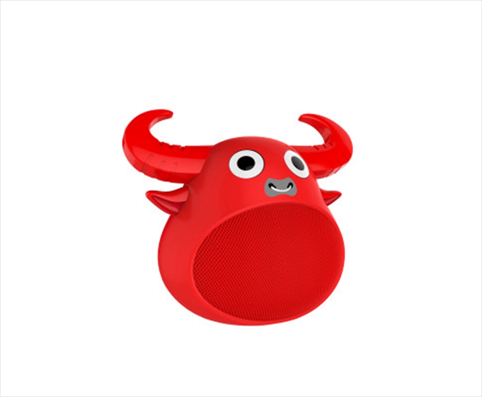 Fitsmart Bluetooth Animal Face Speaker Portable Wireless Stereo Sound - Red/Product Detail/Speakers