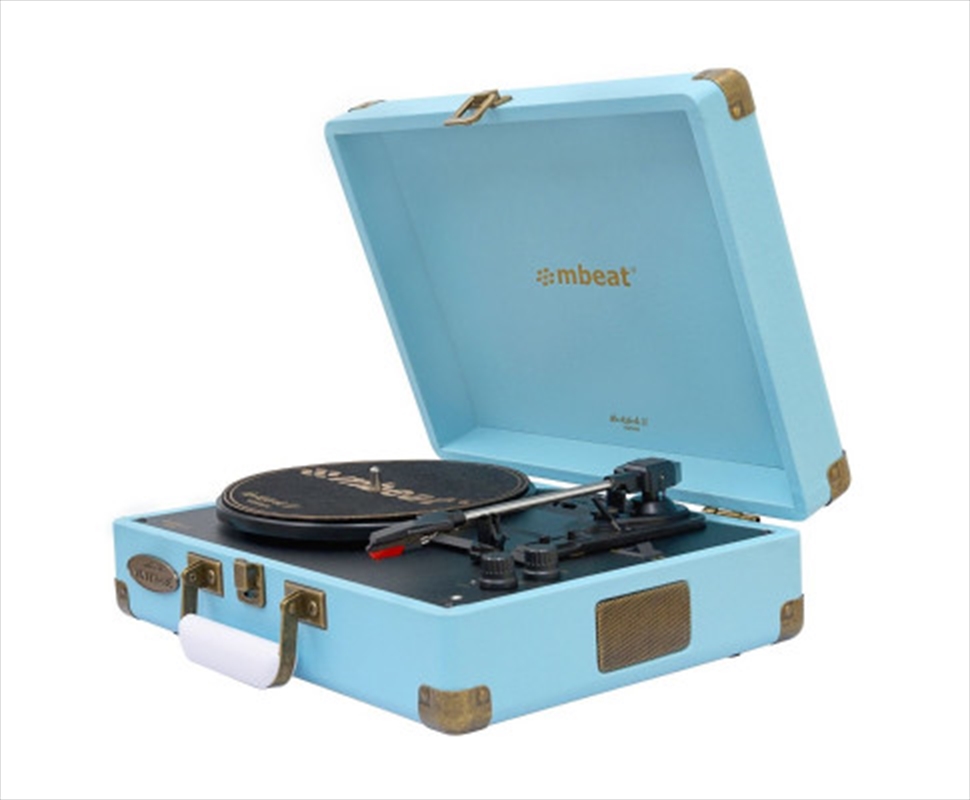 Woodstock II Sky Blue Retro Bluetooth (TX/RX) Turntable/Product Detail/Turntables