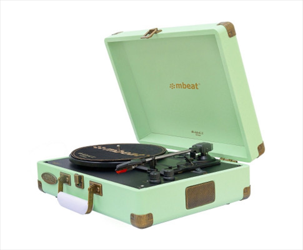 Woodstock II Tiffany Green Retro Bluetooth (TX/RX) Turntable/Product Detail/Turntables