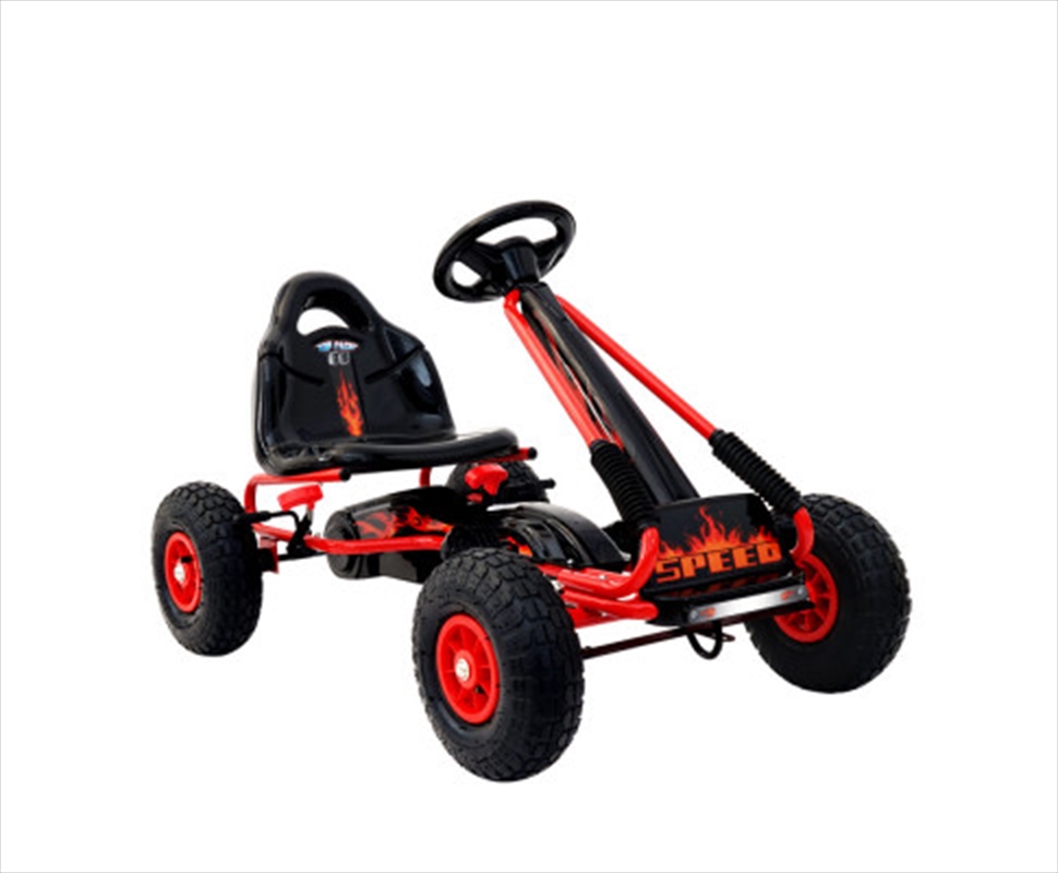 Buy Rigo Kids Pedal Go Kart Car Ride On Toys Racing Bike Rubber Tyre