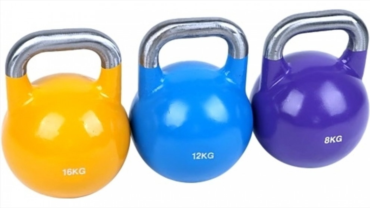 8KG, 12KG, 16KG Pro-Grade Steel KettleBell Set/Product Detail/Gym Accessories