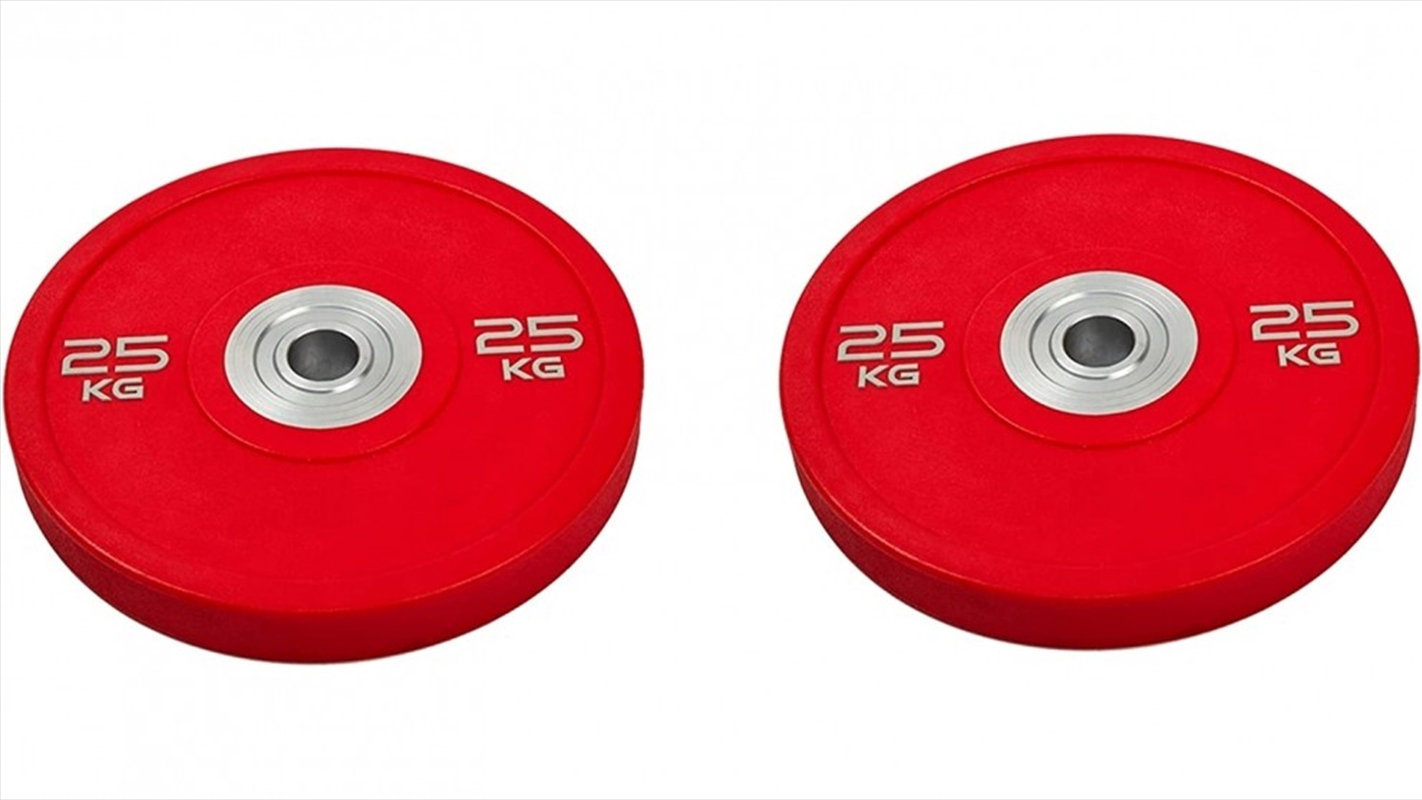 Sardine Sport 50mm Red Olympic Change Plates Set - 25kg/Product Detail/Gym Accessories