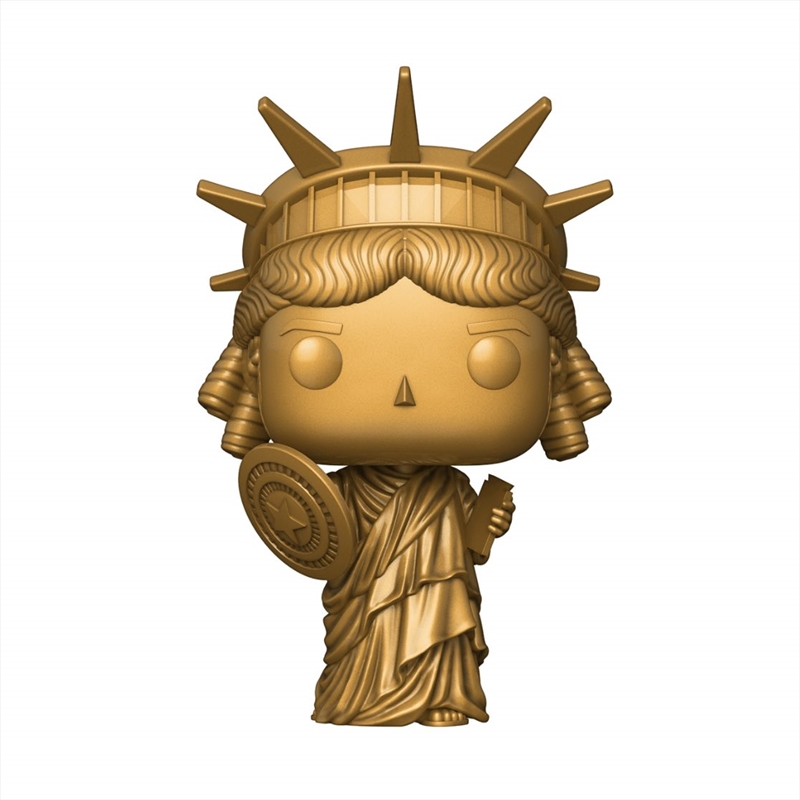 Spiderman: NWH - Lady Liberty wShield Pop! NY22 RS/Product Detail/Convention Exclusives