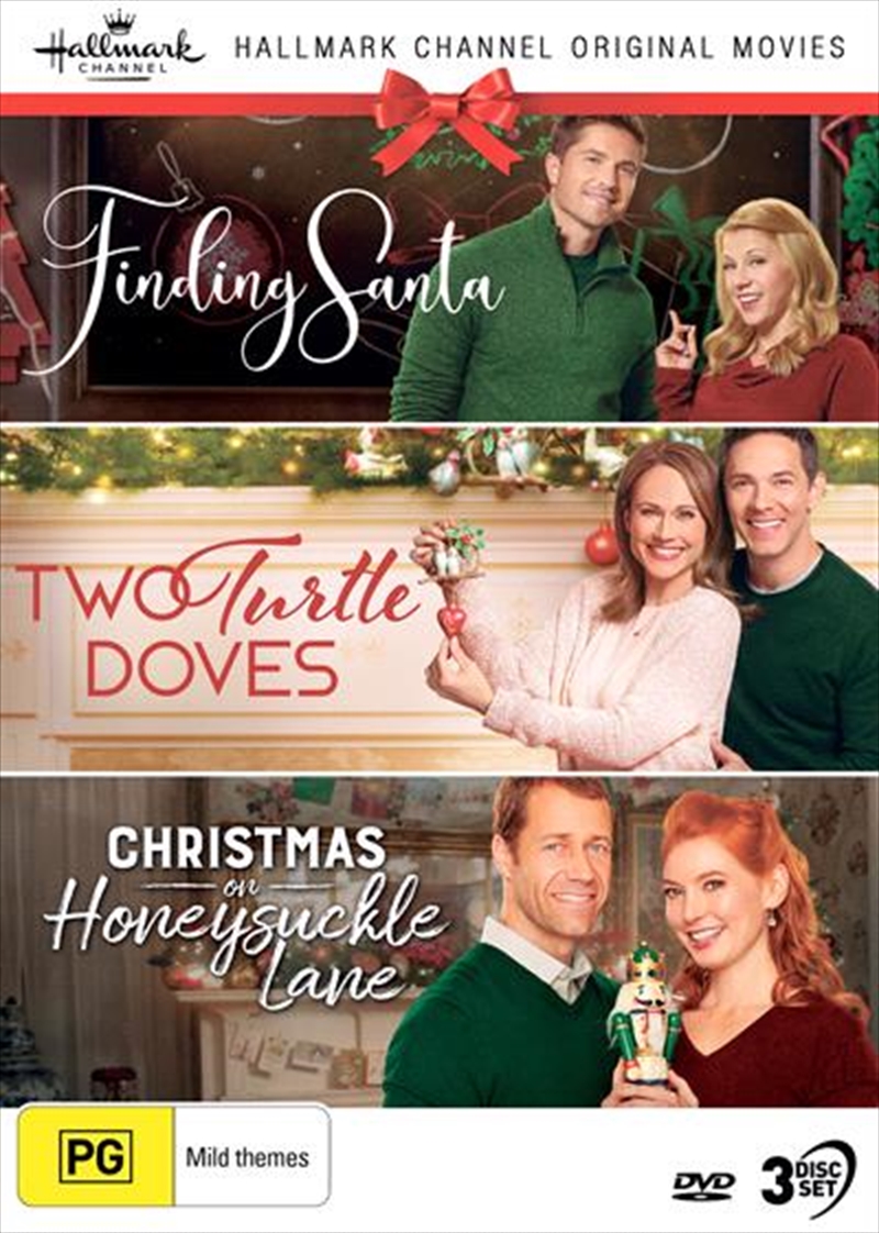 Hallmark Christmas - Finding Santa / Two Turtle Doves / Christmas On Honeysuckle Lane - Collection 2/Product Detail/Drama