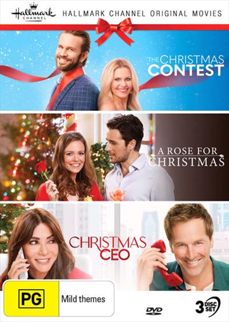 Hallmark Christmas - The Christmas Contest / A Rose For Christmas / Christmas CEO - Collection 26/Product Detail/Drama
