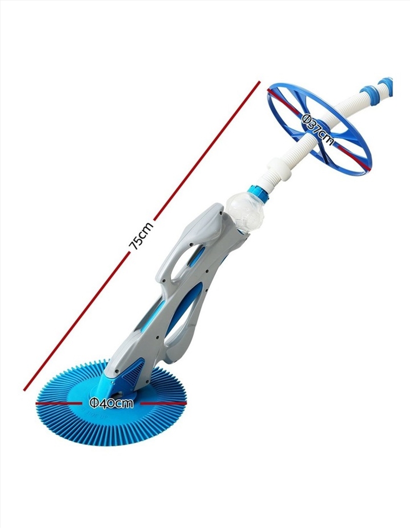 Buy Swimming Pool Vacuum Cleaner 10M Hose Blue Online Sanity
