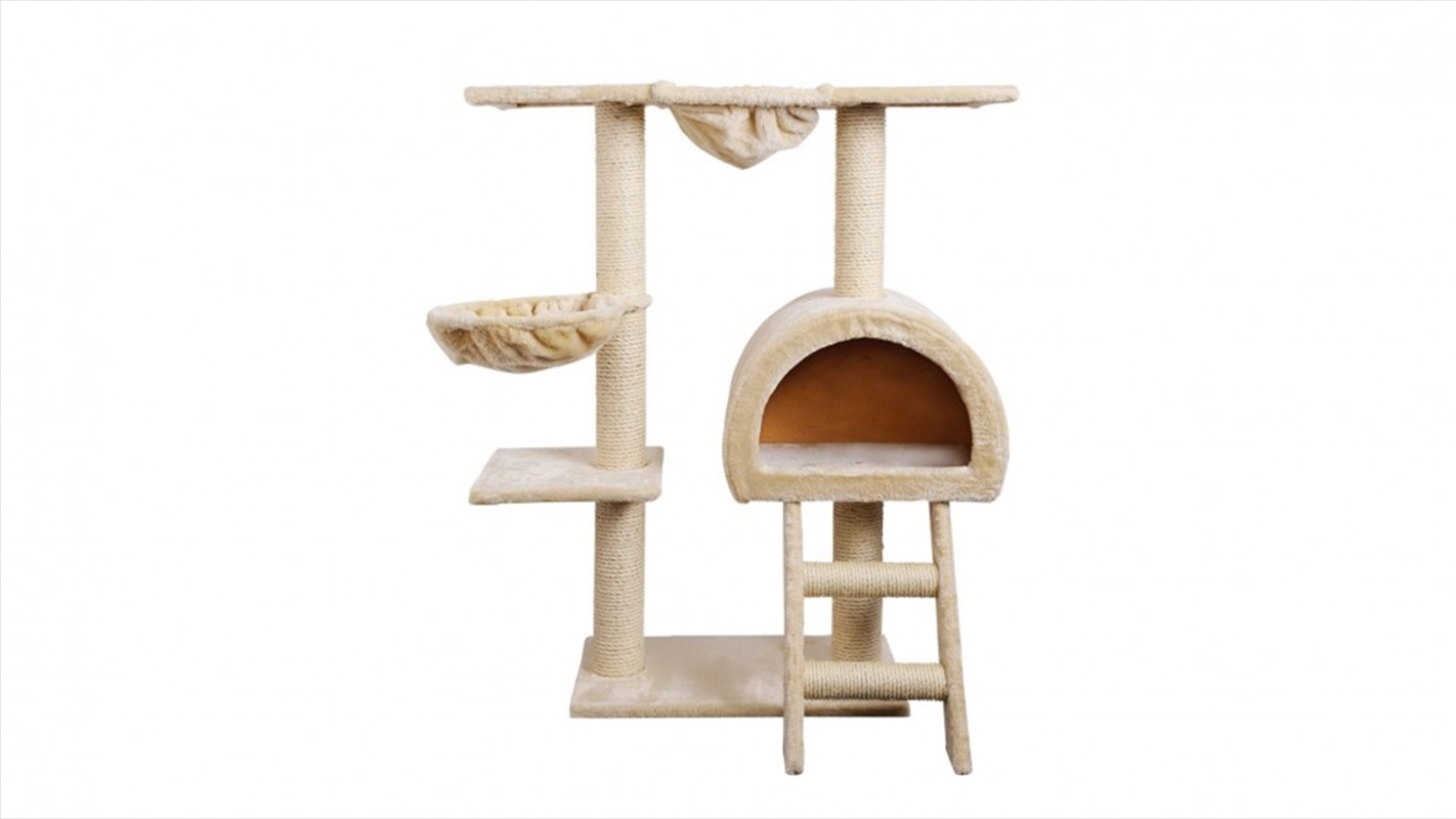 Cat Tree Tower Beige 100cm/Product Detail/Pet Accessories