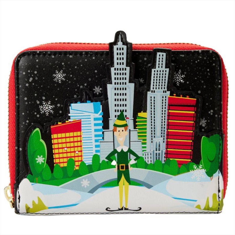 Loungefly Elf - Buddy in Manhattan Zip Purse/Product Detail/Wallets