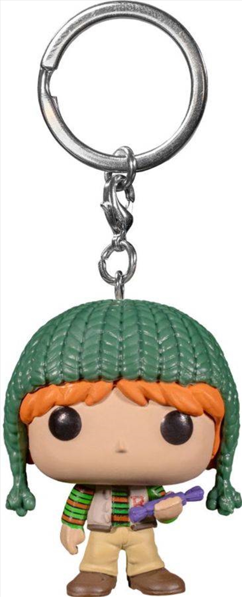 Harry Potter - Ron Holiday US Exclusive Pop! Keychain [RS]/Product Detail/Pop Vinyl Keychains