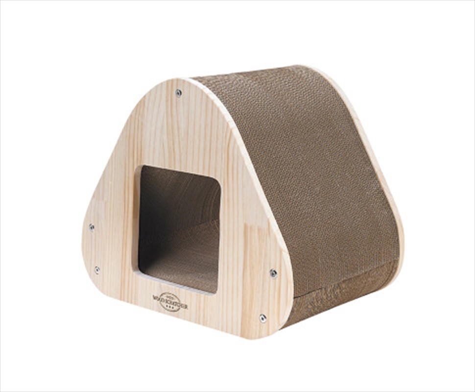 Wood Triangle Cat Scratcher/Product Detail/Pet Accessories