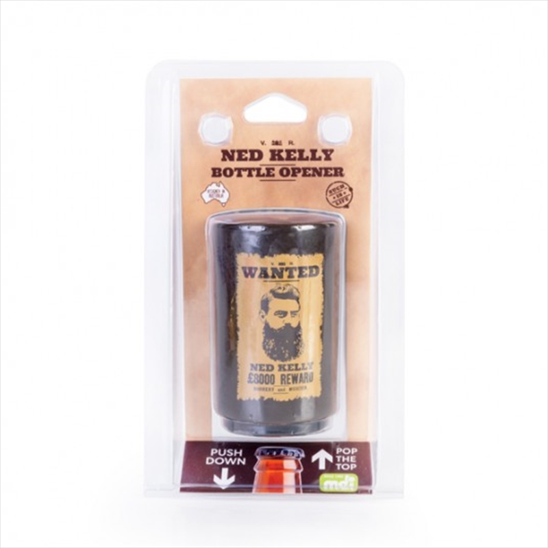Ned Kelly Push Down Bottle Opener/Product Detail/Novelty
