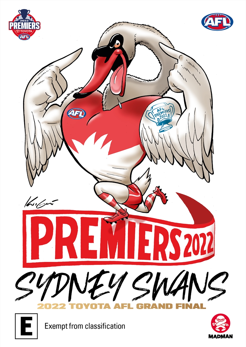 Buy AFL 2022 Premiers DVD Online Sanity