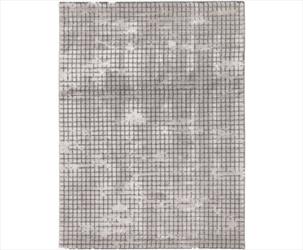 Buy Grey Cubic Rug 240x330cm Online | Sanity