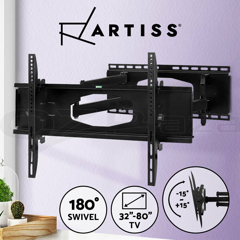 Artiss TV Wall Bracket TV Mount Tilt Swivel Full Motion LED LCD 32 Inch -80 inch/Product Detail/TVs