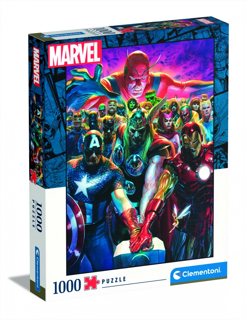 Clementoni Puzzle Marvel Avengers 1000 pieces/Product Detail/Jigsaw Puzzles