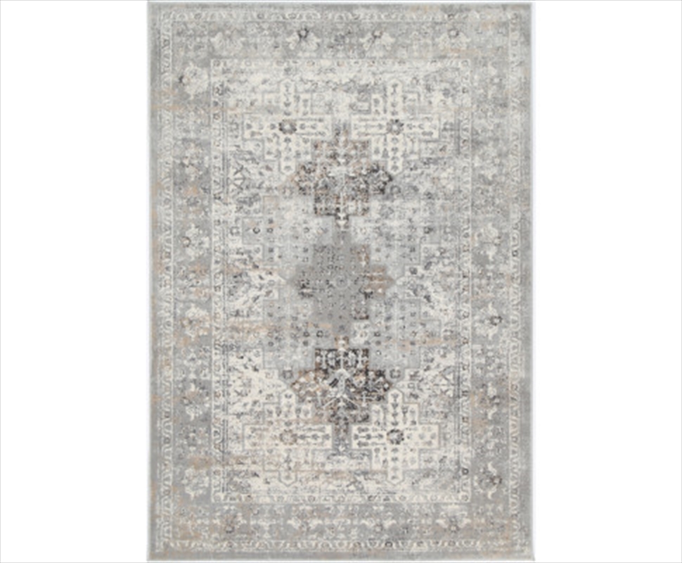 Buy Grey Oriental Rug 200x290cm Online Sanity
