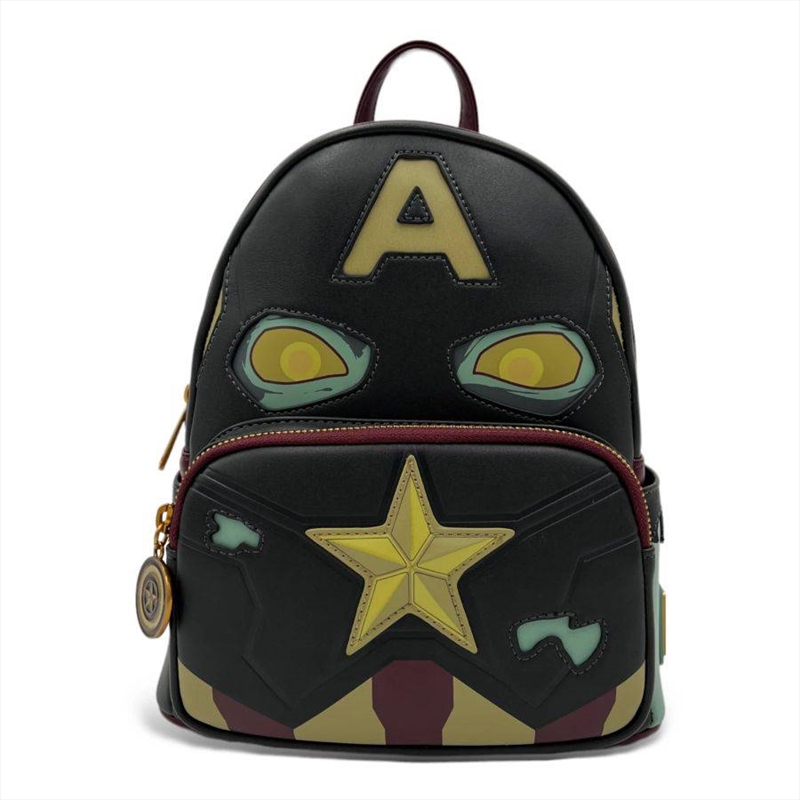 Loungefly What If - Zombie Captain America Backpack/Product Detail/Bags