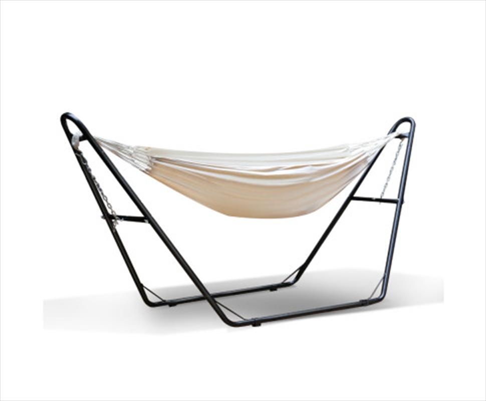 Hammock Bed With Steel Frame Cream/Product Detail/Outdoor