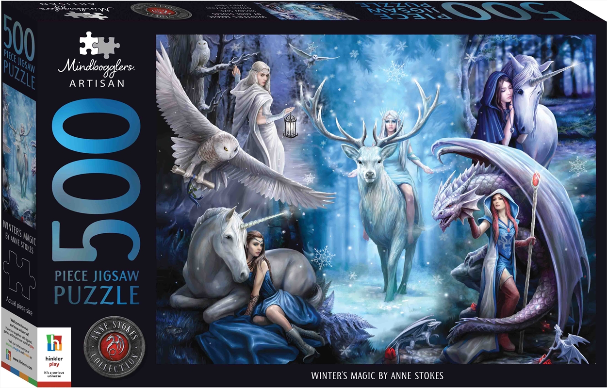 Winters Magic 500 Piece Puzzle/Product Detail/Jigsaw Puzzles