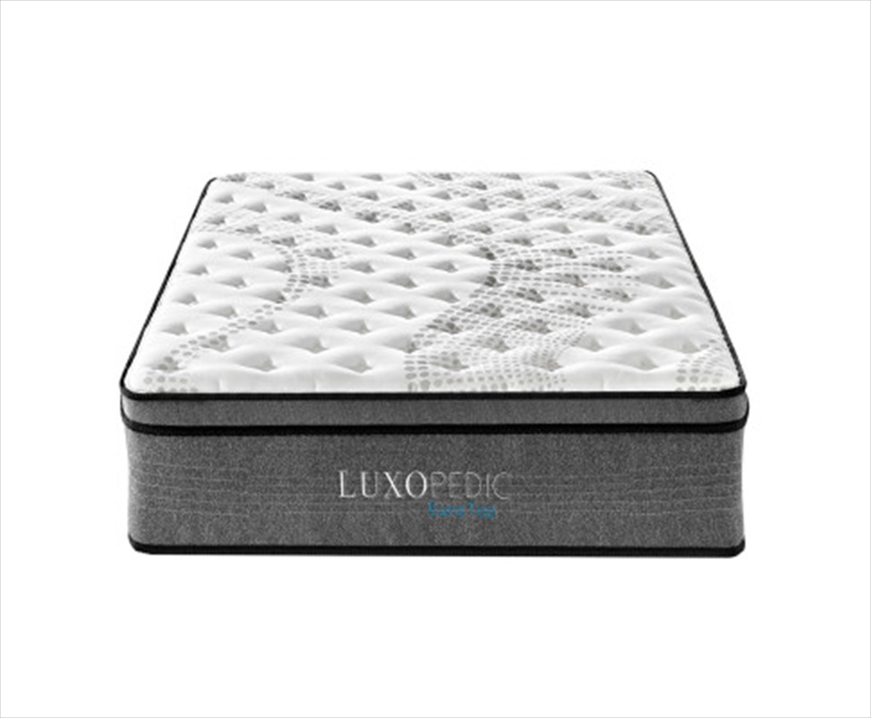 Luxopedic Pocket Spring Mattress 5 Zone 32CM Euro Top Memory Foam Medium Firm - Single/Product Detail/Homewares