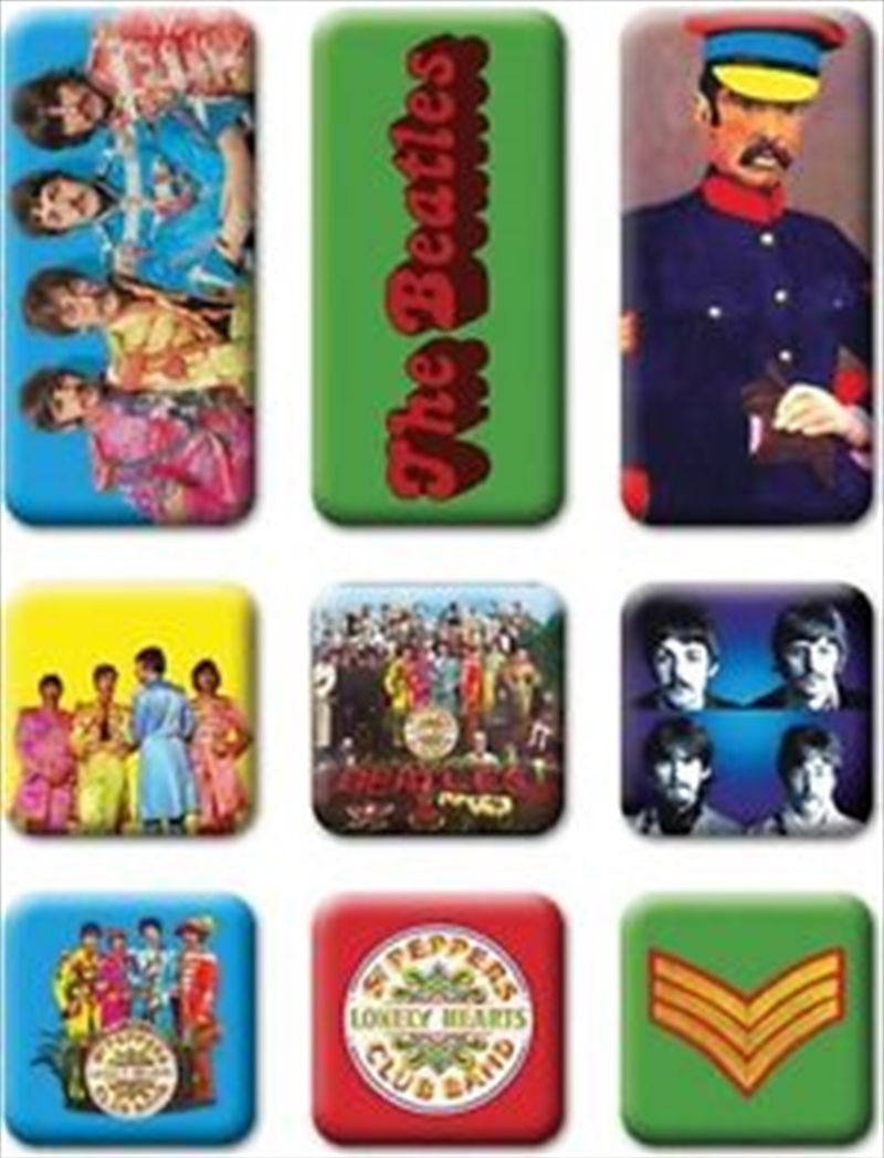 Beatles Set Sgt Pepper Magnets/Product Detail/Magnets