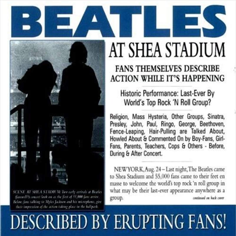 Shea Stadium 1964 Concert Described By Beatle Fans/Product Detail/Specialist