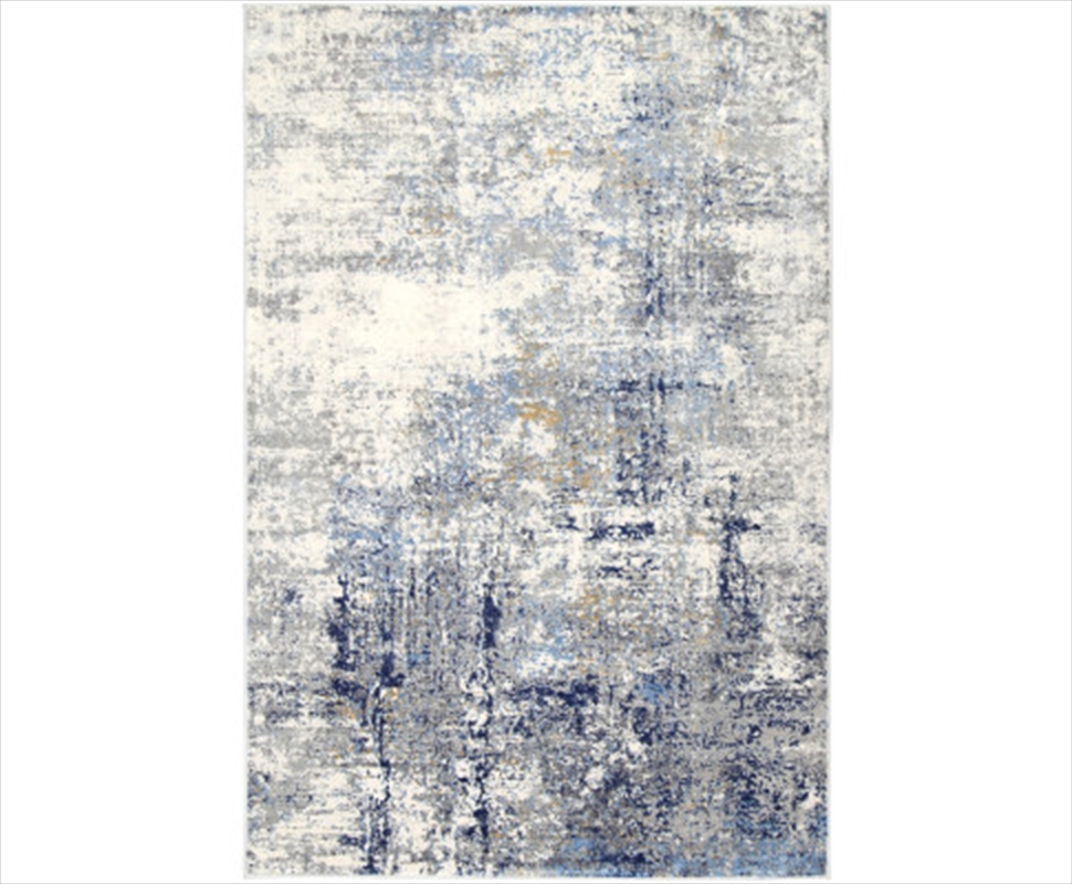 Buy Navy Blue Modern Rug 300x400cm Online Sanity