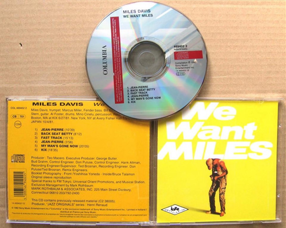 We Want Miles/Product Detail/Jazz