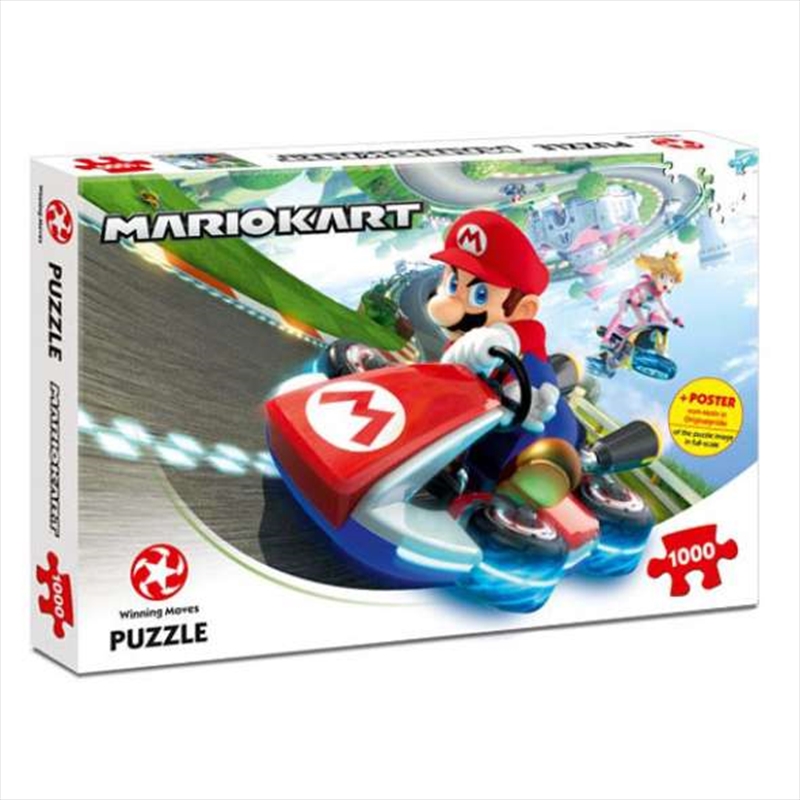 Super Mario - Mario Kart Around the World 1000pc Jigsaw Puzzle/Product Detail/Film and TV