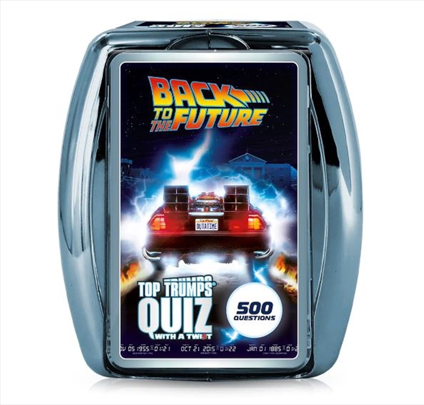 Back To The Future Quiz Top Trumps/Product Detail/Card Games