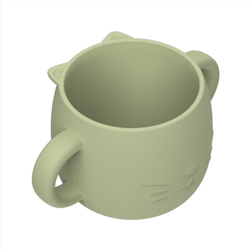 Riley Silicone Cup - Olive Green/Product Detail/Diningware